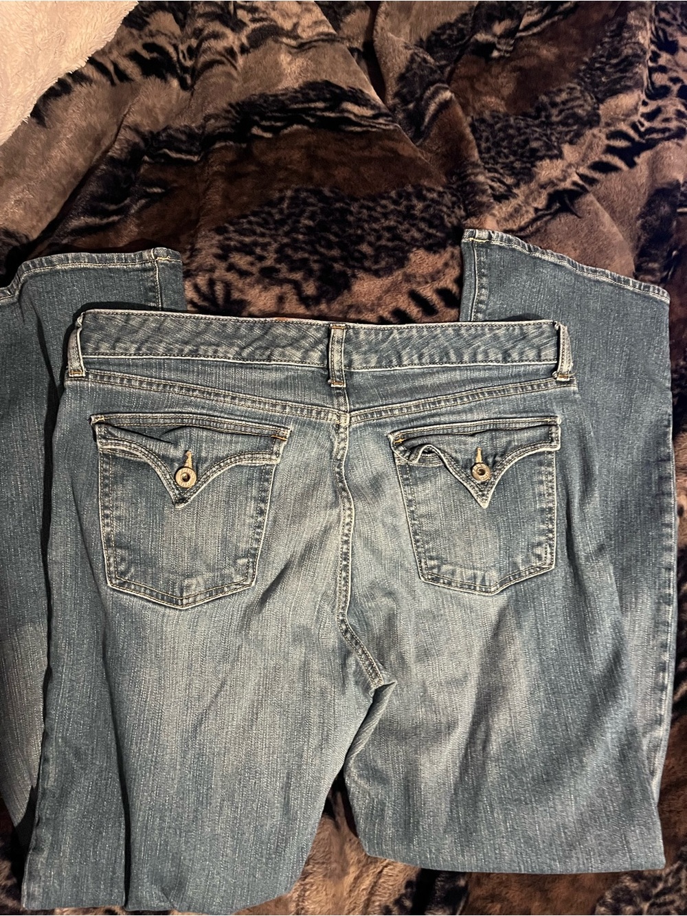 Flared jeans